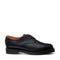 SOLOVAIR - BLACK GREASY LEATHER SHOE (3 EYELET) - BRITISH BOOT COMPANY LTD