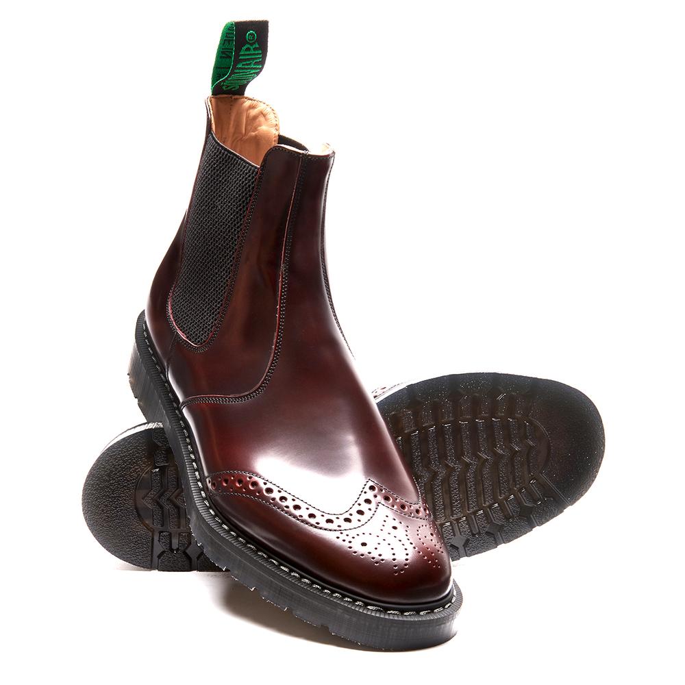 Solovair burgundy on sale rub off