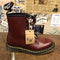 DR MARTENS - CHERRY LEATHER BOOT 1460 (8 EYELET) - The British Boot Company LTD