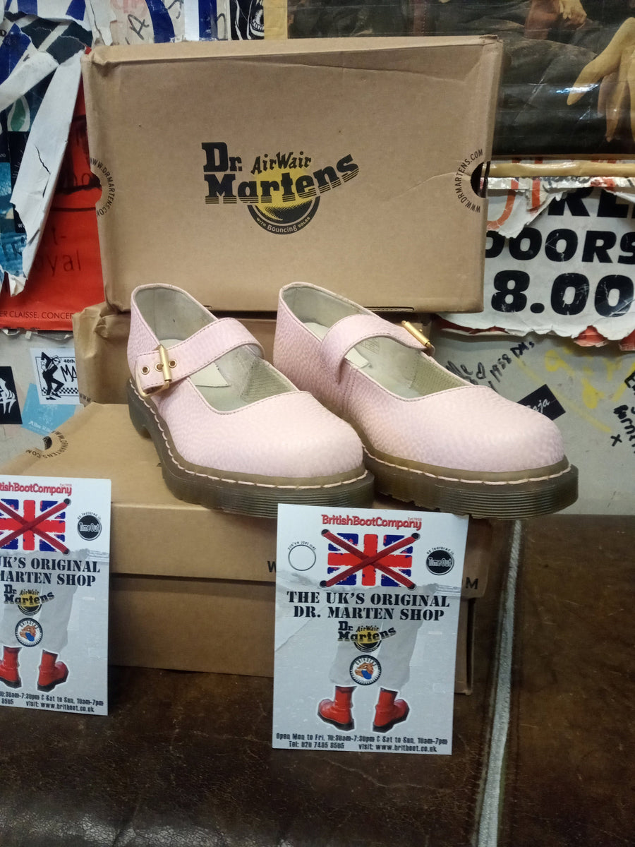 Dr.Martens MARY JANE 24cm ※箱付き Dr Martens Mary Jane Pink QQ Leather Size 8