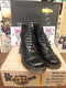 Dr Marten Made in England Black Stacked heel Boots Size 4