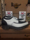 Dr Martens Made in England Winkle Pickers Two Tone Black and White Size 8