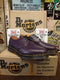 Dr Martens Made in England Purple 3 Hole Shoes Size 9