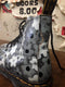 Dr Martens Made in England Grey Camouflage 6 Hole Boots Size 5
