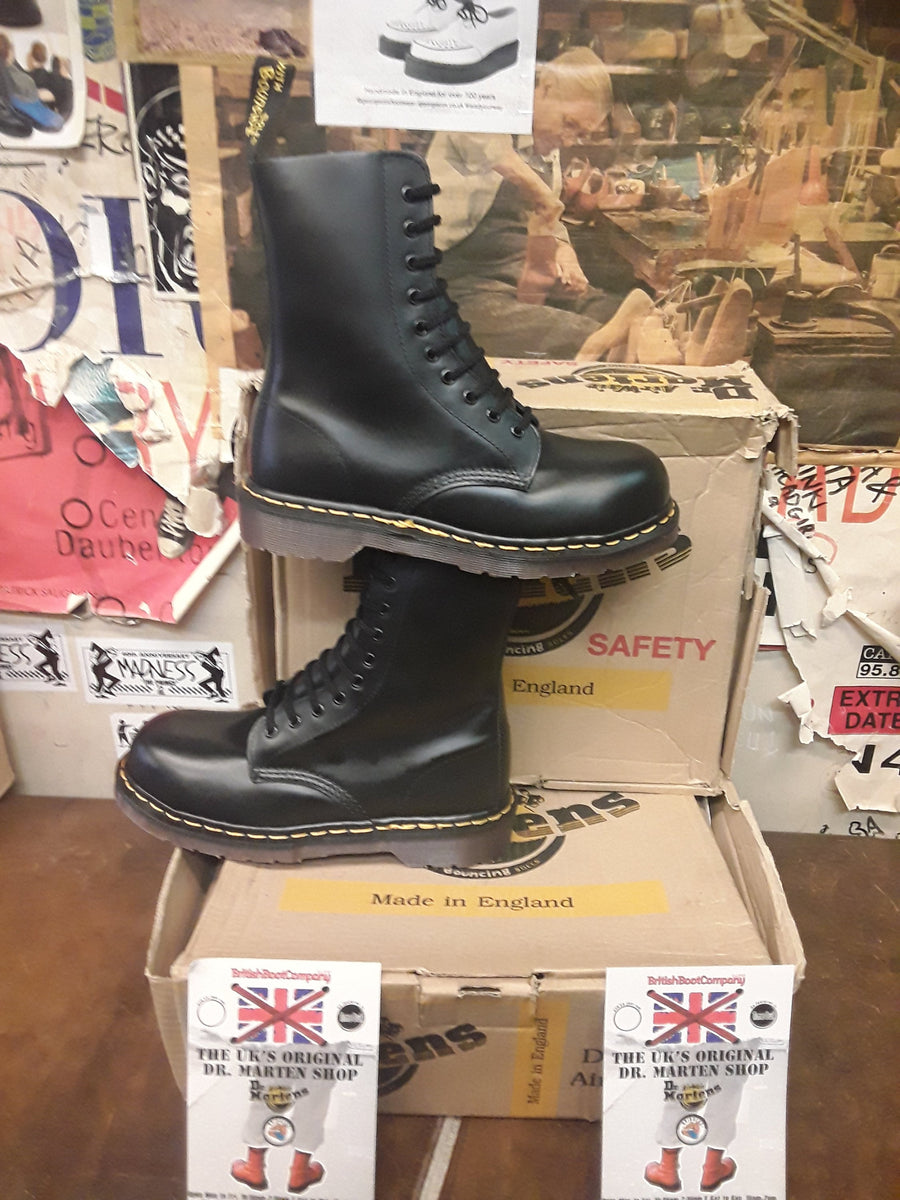 Martens Boots Dr Martens 1919 Eye 1490 (10 Eye) Leather Boots