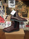 George Cox Dodford, Made in England, Burgundy Full Grain, Chelsea Boots, Mens Leather Boots / Various Sizes