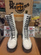 Dr Martens 9623 White 14 Hole Made in England  Size 8