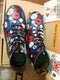 Dr Martens,  Limited Edition 6 hole Peace and Love size 4, Made in England