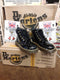 Dr Martens Kids, Made in England 90's, Black Ankle Boots Patent, Size UK 8 / EUR26