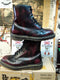 Dr Martens 1460  Vintage 90's, Size UK6, Made in England, Claret Rub Off, Womens Ankle Boots, Leather Boots
