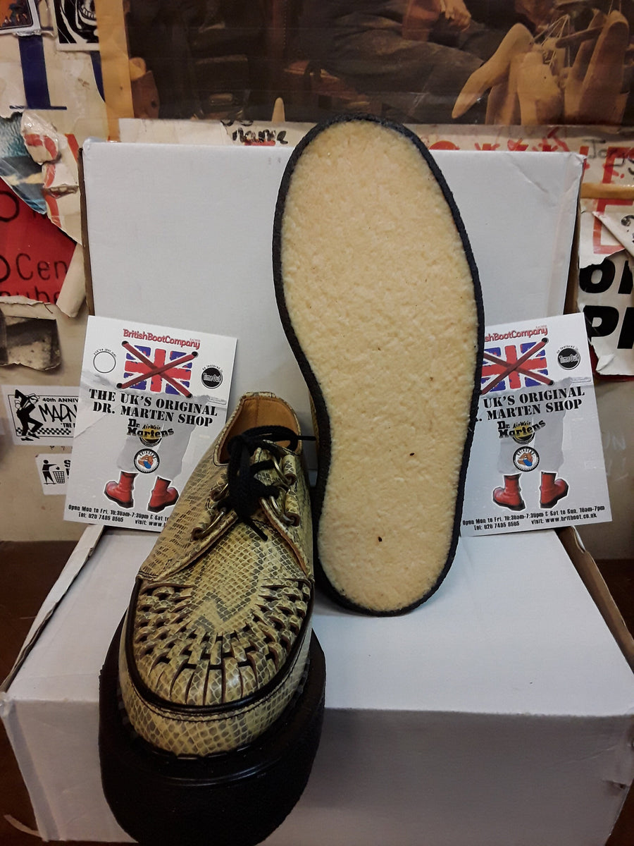 Robot George Cox Creeper, Size UK5-5.5; Made in England, Natural