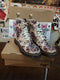 Dr Martens Vegan 8 Hole Beige Floral Size 3