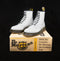 Dr Martens *vintage* Made in England, White Boots 1460 / 8 eyelets