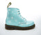 Dr Martens Winter Boots / Printed Blue and Snowflake 6 Hole / Womens Ankle Boots / 8175