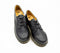 Dr Martens Made in England 1990's, size UK 2-5, Black Gibson Shoes, Black Leather Shoes, BA458A