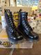 Dr Martens 8304 Made in England Club Some Black Hi Shine Size 4