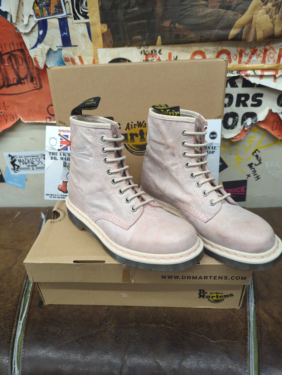 Doc martens beige sales boots