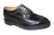 GEORGE COX - BLACK LEATHER AMERICAN BROGUE 5 EYELET (10936) - The British Boot Company LTD