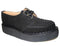 GEORGE COX - BLACK SUEDE CREEPER (3588) - The British Boot Company LTD