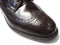 LOAKE - &quot; ROYAL&quot; OXBLOOD LEATHER BROGUE SHOE WITH LEATHER SOLE - The British Boot Company LTD
