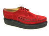 ROBOT - RED SUEDE CREEPER (3705) - The British Boot Company LTD