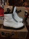 DR MARTENS - WHITE BOOT 1460 (8 EYELET)  *VINTAGE* MADE IN ENGLAND - BRITISH BOOT COMPANY LTD