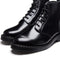 SOLOVAIR - "ASTRONAUT" BLACK SMOOTH LEATHER BOOT (6 EYELET) - BRITISH BOOT COMPANY LTD