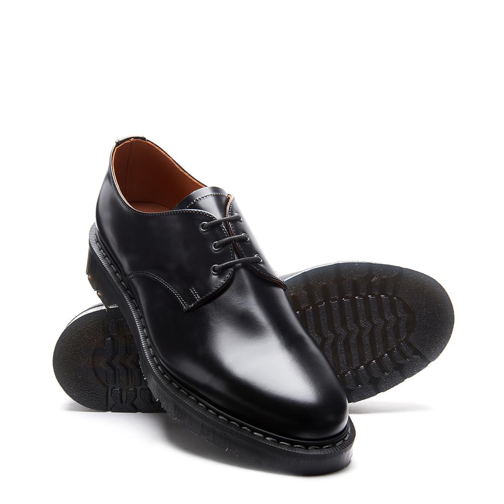 Smooth Leather Tie Shoe
