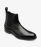 LOAKE - "COPPERGATE" CARBON BLACK LEATHER PREMIUM CHELSEA BOOT