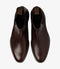 LOAKE - "COPPERGATE" SCORCHED WALNUT LEATHER PREMIUM CHELSEA BOOT