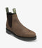 LOAKE - "McCauley" DARK BROWN LEATHER PREMIUM CHELSEA BOOT