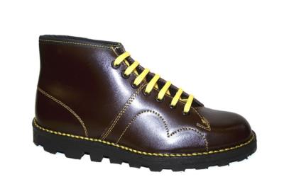 GRAFTERS WINE LEATHER MONKEY BOOT
