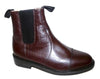 NPS - DEALER BOOT (BURGUNDY) WITH TOE CAP - The British Boot Company LTD