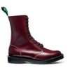 SOLOVAIR - "ASTRONAUT" OXBLOOD LEATHER BOOT (11 EYELET) - BRITISH BOOT COMPANY LTD