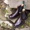 SOLOVAIR - BURGUNDY RUB-OFF DEALER BOOT