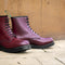 SOLOVAIR - CHERRY RED 8 EYE DERBY BOOT