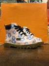 DR MARTENS - PINK MAGNET BLUE FLOWERS 6006 - The British Boot Company LTD