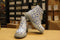 DR MARTENS - BLUE AND WHITE FLOWERS BOOT WITH FLUORESCENT SOLE (6 EYELET) - BRITISH BOOT COMPANY LTD