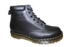 DR MARTENS - BLACK GREASY LEATHER BOOT WITH BEN SOLE (6 EYELET) - The British Boot Company LTD