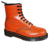 DR MARTENS - ORANGE LEATHER BOOT (8 EYELET) - The British Boot Company LTD
