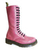 DR MARTENS - PINK VINTAGE LEATHER BOOT (14 EYELET) - The British Boot Company LTD