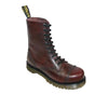 DR MARTENS - RED VINTAGE LEATHER BOOT (10 EYELET) - The British Boot Company LTD