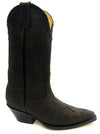 GRINDERS - &quot;ARIZONA&quot; COWBOY BOOT (BROWN LEATHER) - The British Boot Company LTD