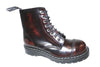 GRINDERS - BARON (BURGUNDY RUB OFF LEATHER) (8 EYELET) - The British Boot Company LTD