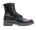 GRINDERS - &quot;CEDRIC&quot; BURGUNDY RUB OFF LEATHER BOOT (8 EYELET) - The British Boot Company LTD