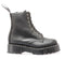 GRINDERS - ROXY X BLACK GREASY LEATHER DERBY BOOT WITH DOUBLE SOLE UNIT (8 EYELET) - The British Boot Company LTD