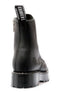 GRINDERS - ROXY X BLACK GREASY LEATHER DERBY BOOT WITH DOUBLE SOLE UNIT (8 EYELET) - The British Boot Company LTD