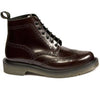 LOAKE - OXBLOOD SMOOTH LEATHER BROGUE BOOT (860) - The British Boot Company LTD