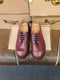DR Martens 1926 cherry red 3 EYE steel shoe sizes 4-11