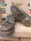 Dr Martens Vintage 90's, Size UK8-9, Made in England, Aztec Leather, Mens Leather Shoes, 8457